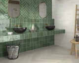 Tabarca Verde Classic Porcelain