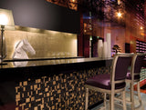 Golden Texture Tile