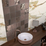 Tabarca Copper Porcelain Mosaic
